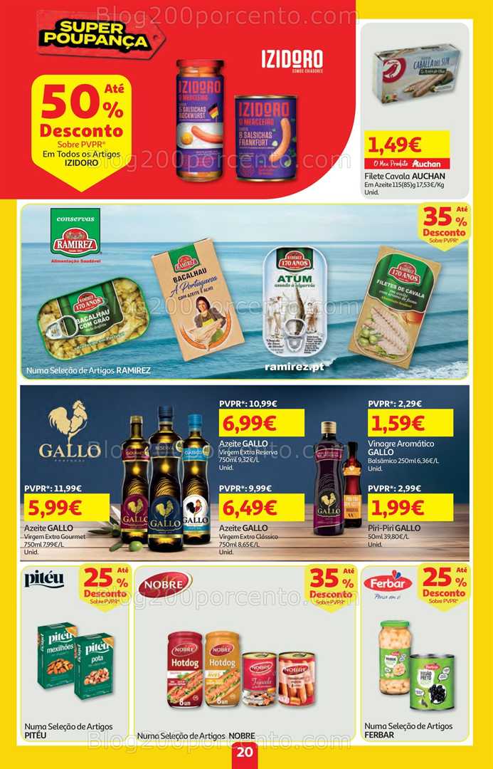 Antevisão Folheto AUCHAN Promoções de 2 a 8 outubro