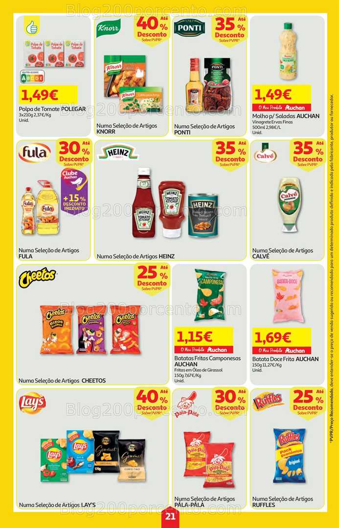 Antevisão Folheto AUCHAN Promoções de 2 a 8 outubro