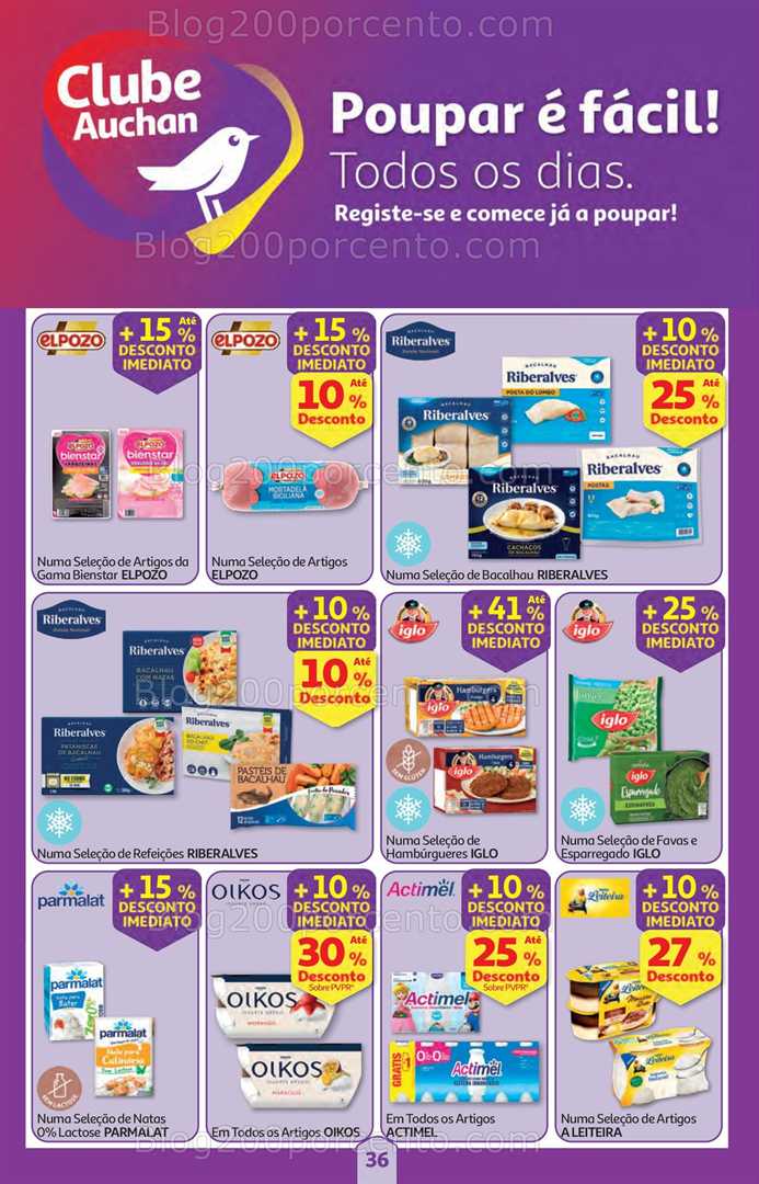 Antevisão Folheto AUCHAN Promoções de 2 a 8 outubro