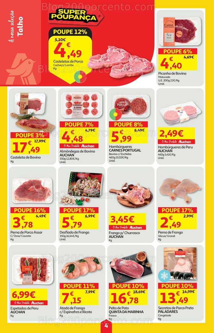 Antevisão Folheto AUCHAN Promoções de 2 a 8 outubro