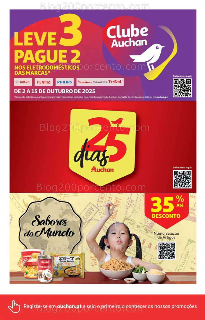 Antevisão Folheto AUCHAN Promoções de 2 a 8 outubro