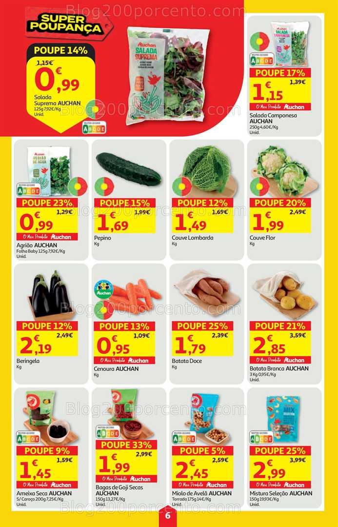 Antevisão Folheto AUCHAN Promoções de 2 a 8 outubro