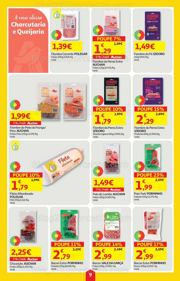 Antevisão Folheto AUCHAN Promoções de 2 a 8 outubro