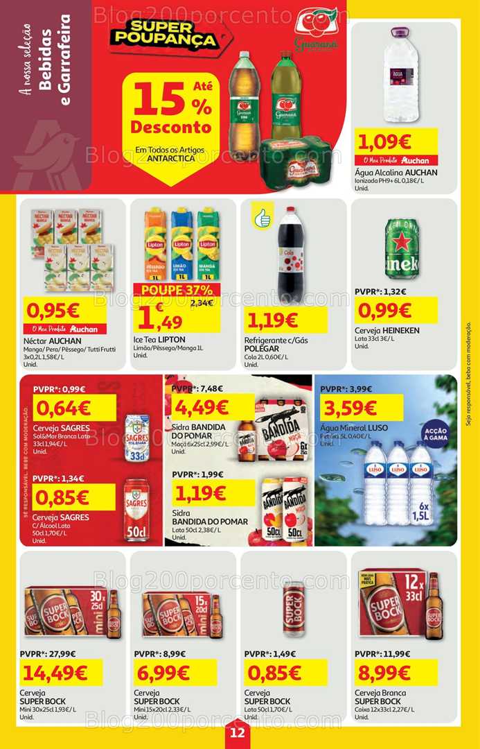 Antevisão Folheto MINIPREÇO - AUCHAN Promoções de 18 a 24 setembro