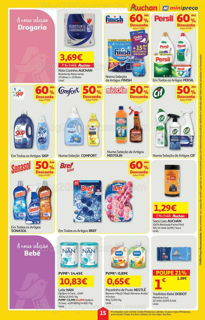 Antevisão Folheto MINIPREÇO - AUCHAN Promoções de 18 a 24 setembro