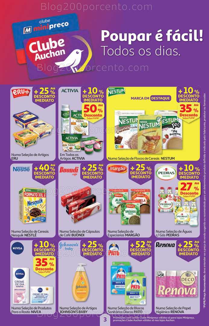 Antevisão Folheto MINIPREÇO - AUCHAN Promoções de 18 a 24 setembro