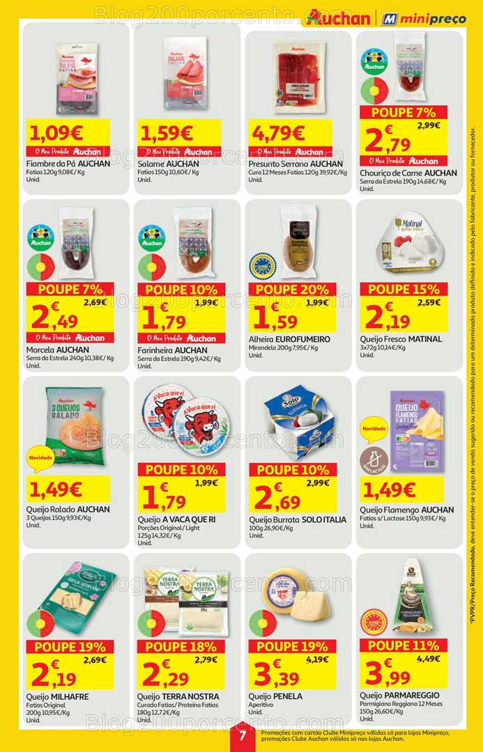 Antevisão Folheto MINIPREÇO - AUCHAN Promoções de 18 a 24 setembro