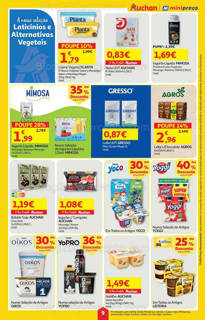 Antevisão Folheto MINIPREÇO - AUCHAN Promoções de 18 a 24 setembro