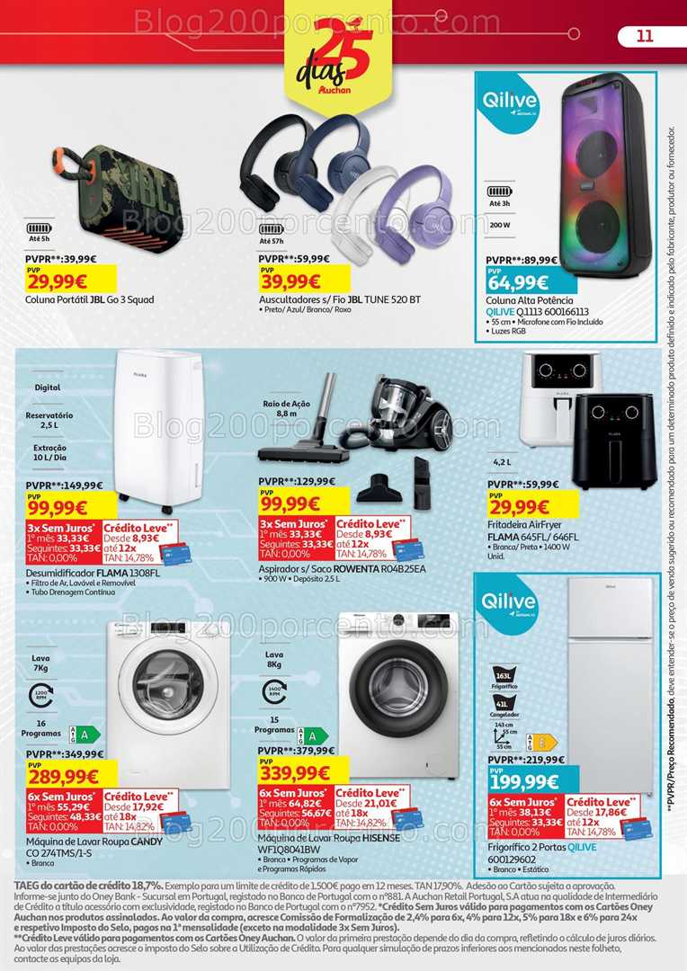 Antevisão Folheto AUCHAN Box Tecnologia Promoções de 2 a 15 outubro