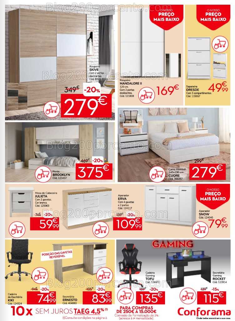 Antevisão Folheto CONFORAMA Promoções de 25 setembro a 29 outubro