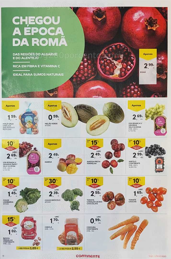 Antevisão Folheto CONTINENTE Promoções de 23 a 29 setembro