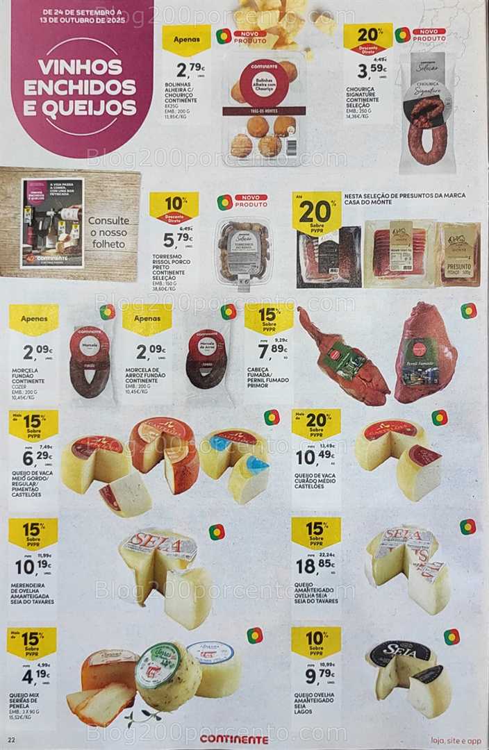 Antevisão Folheto CONTINENTE Promoções de 23 a 29 setembro