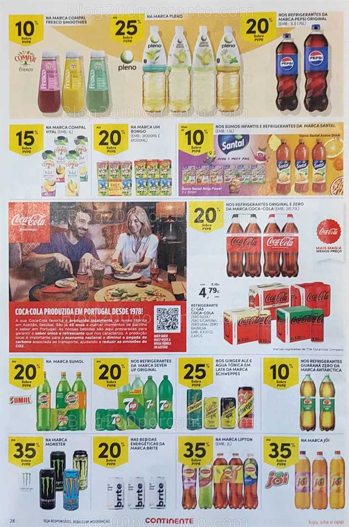 Antevisão Folheto CONTINENTE Promoções de 23 a 29 setembro