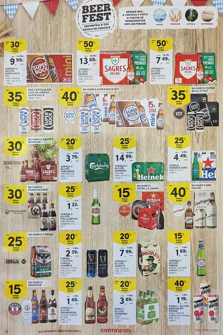 Antevisão Folheto CONTINENTE Promoções de 23 a 29 setembro