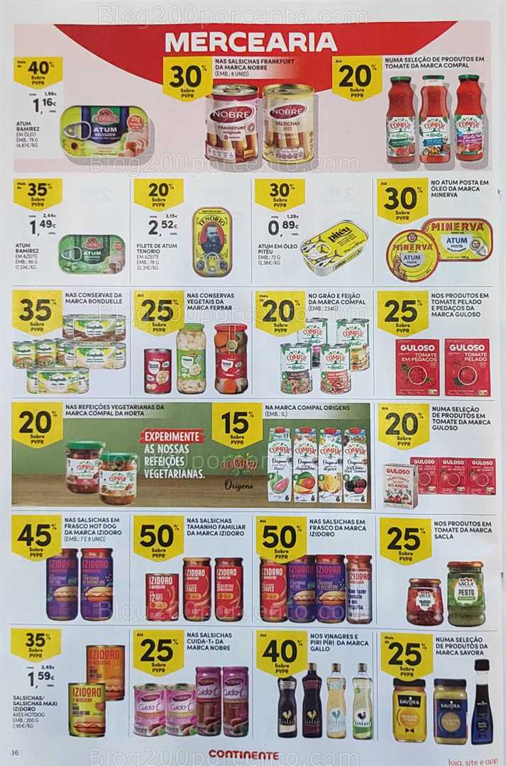 Antevisão Folheto CONTINENTE Promoções de 23 a 29 setembro