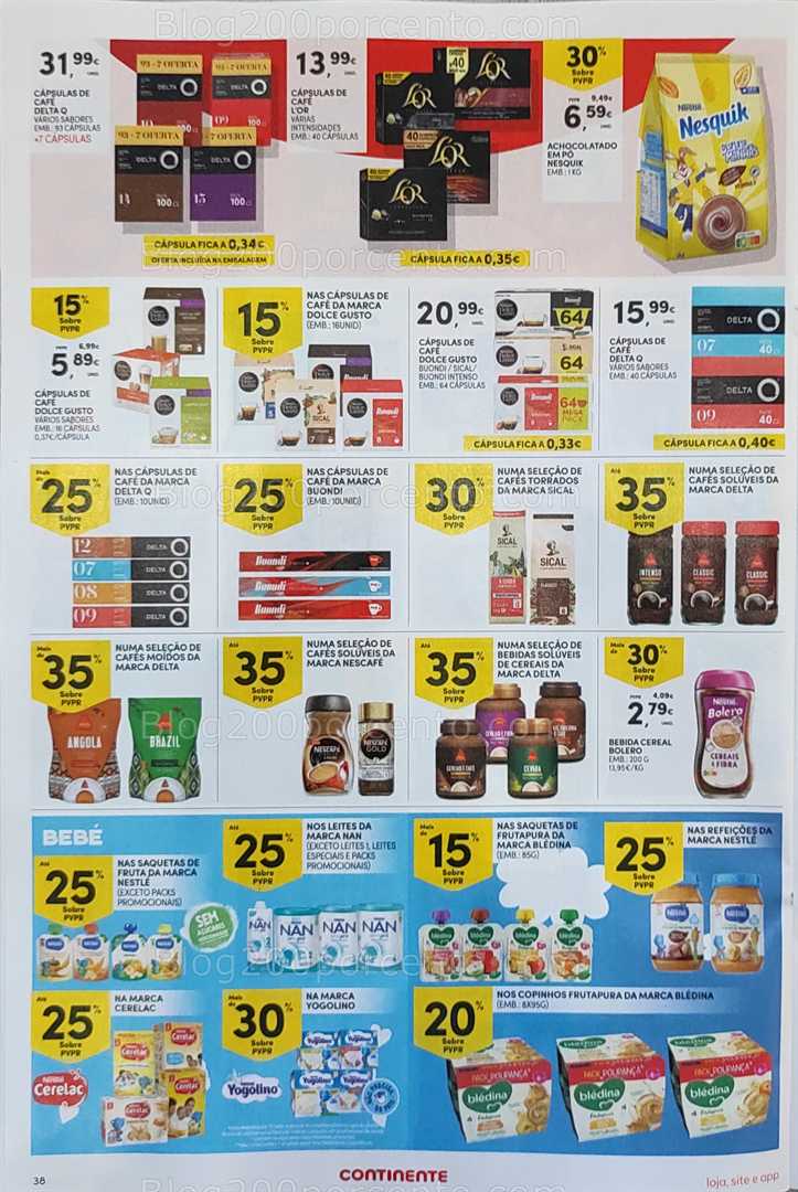 Antevisão Folheto CONTINENTE Promoções de 23 a 29 setembro