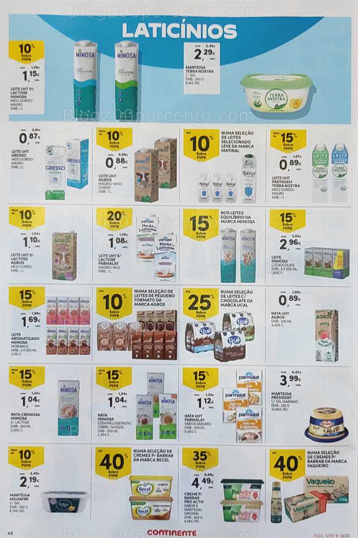 Antevisão Folheto CONTINENTE Promoções de 23 a 29 setembro