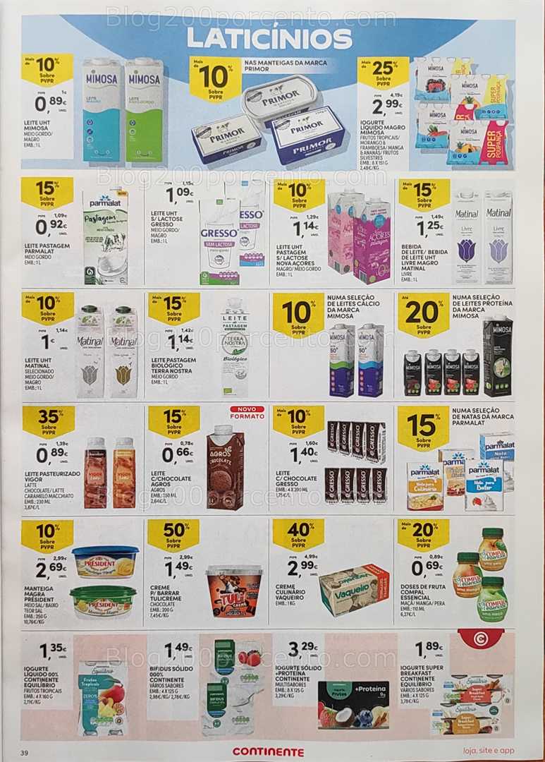 Antevisão Folheto CONTINENTE Promoções de 30 setembro a 6 outubro