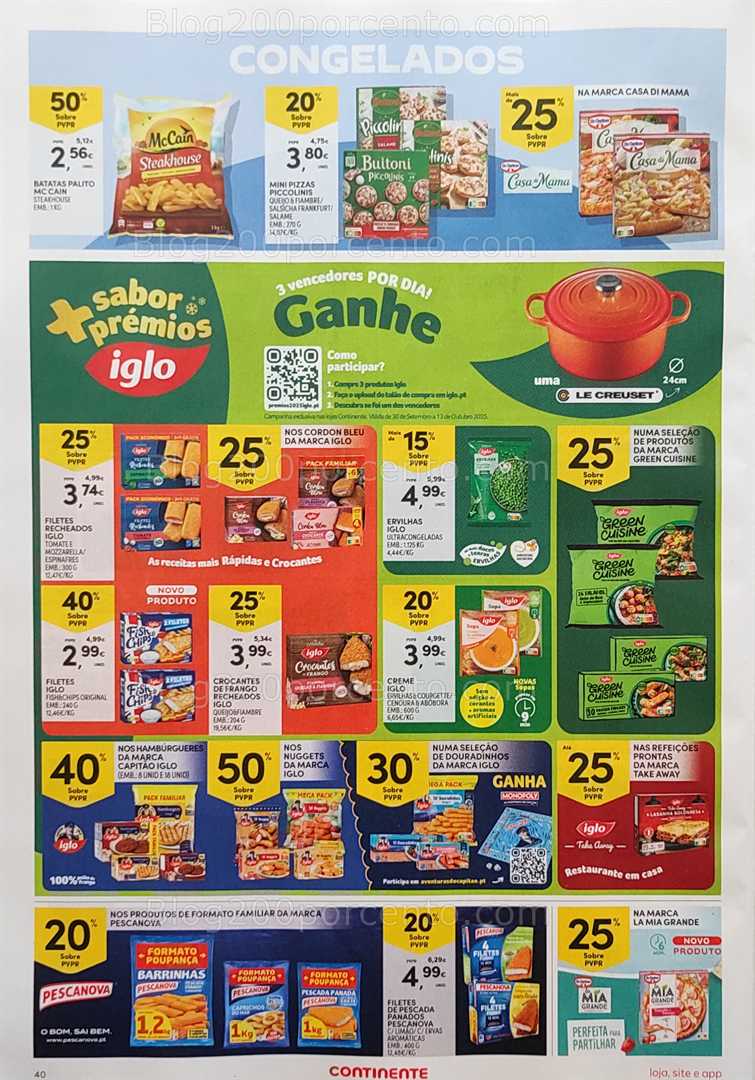 Antevisão Folheto CONTINENTE Promoções de 30 setembro a 6 outubro