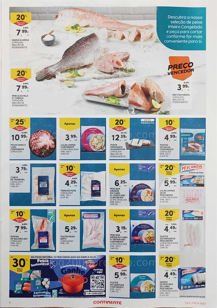 Antevisão Folheto CONTINENTE Promoções de 30 setembro a 6 outubro