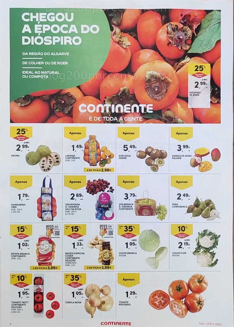 Antevisão Folheto CONTINENTE Promoções de 30 setembro a 6 outubro