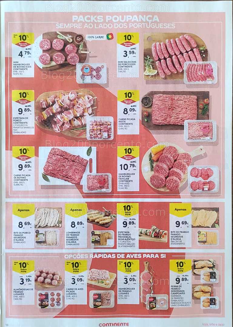 Antevisão Folheto CONTINENTE Promoções de 9 a 15 setembro