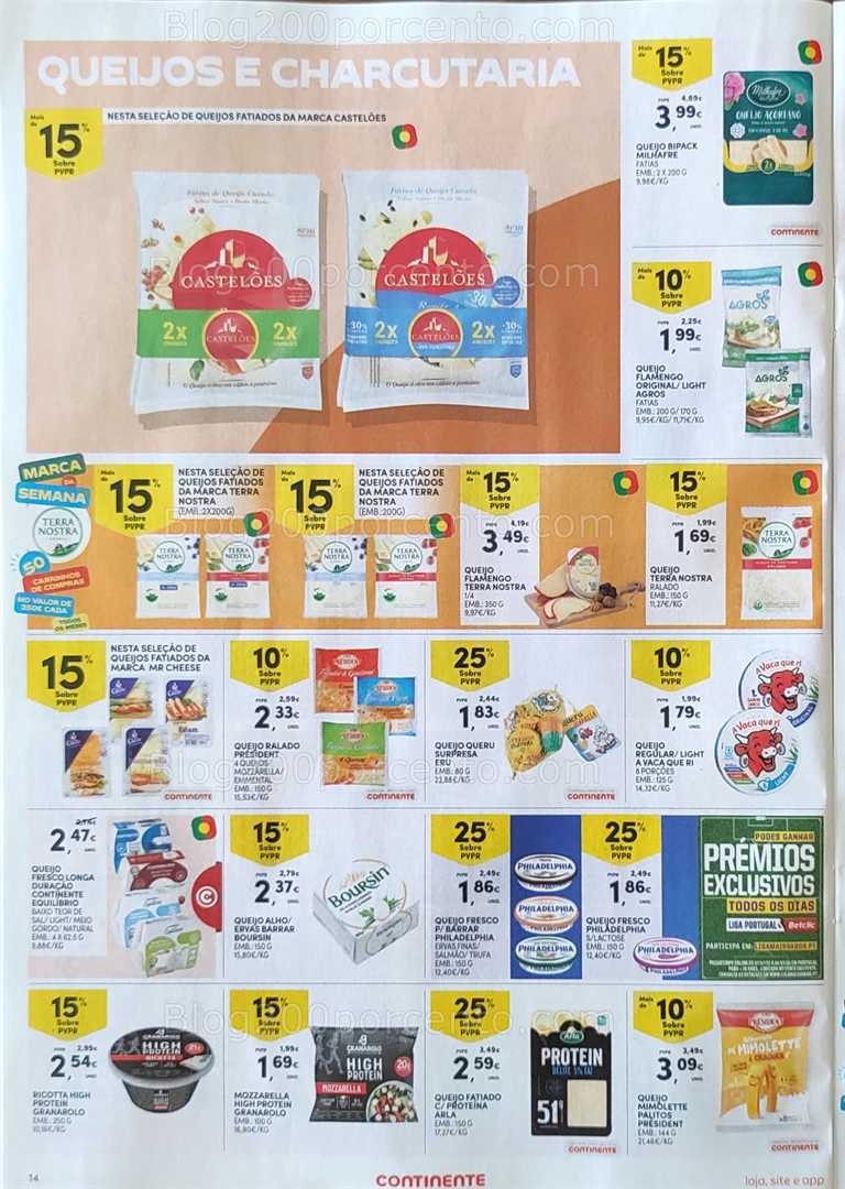 Antevisão Folheto CONTINENTE Promoções de 9 a 15 setembro