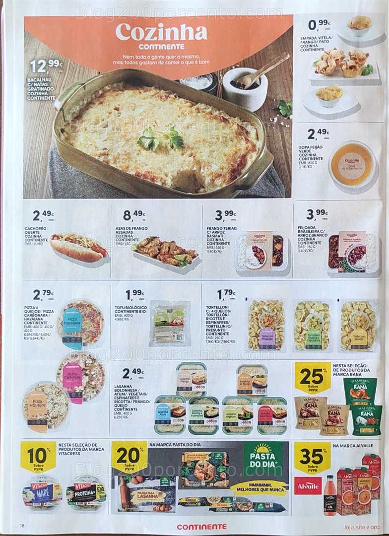 Antevisão Folheto CONTINENTE Promoções de 9 a 15 setembro