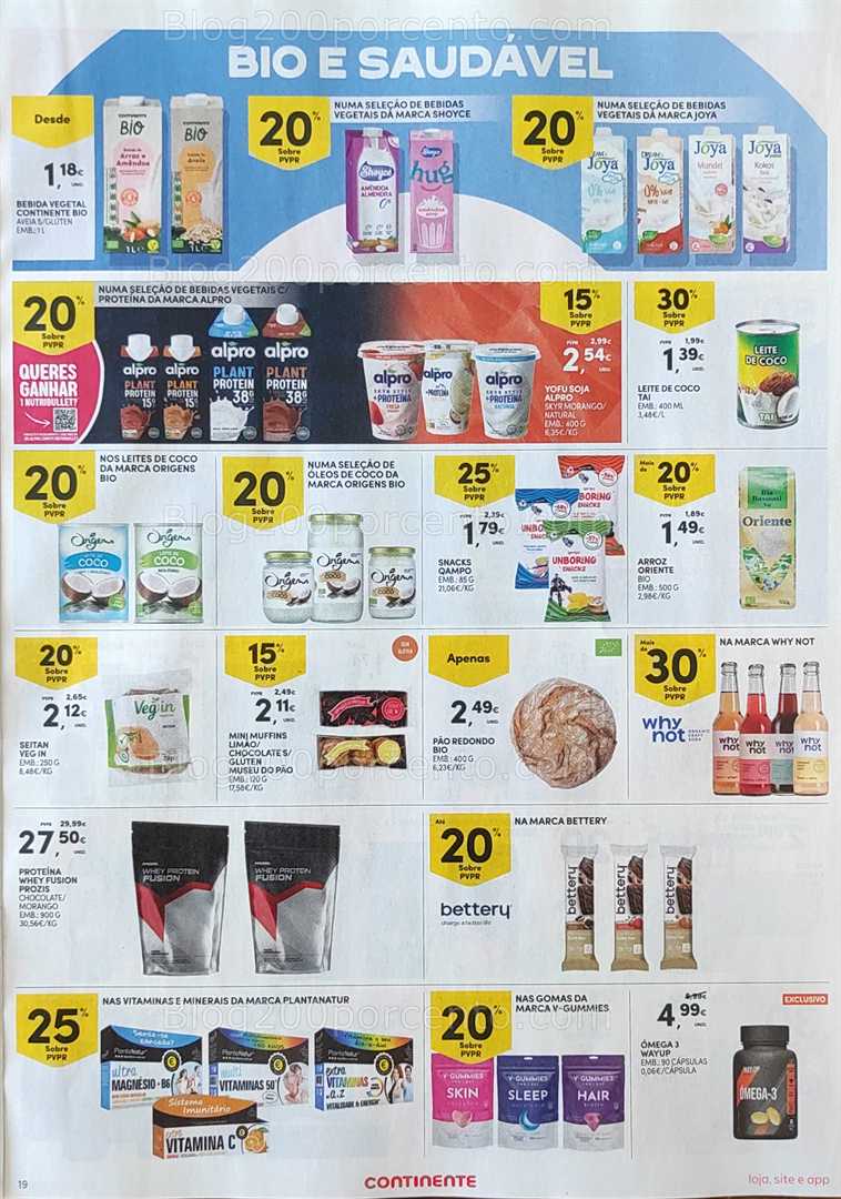 Antevisão Folheto CONTINENTE Promoções de 9 a 15 setembro