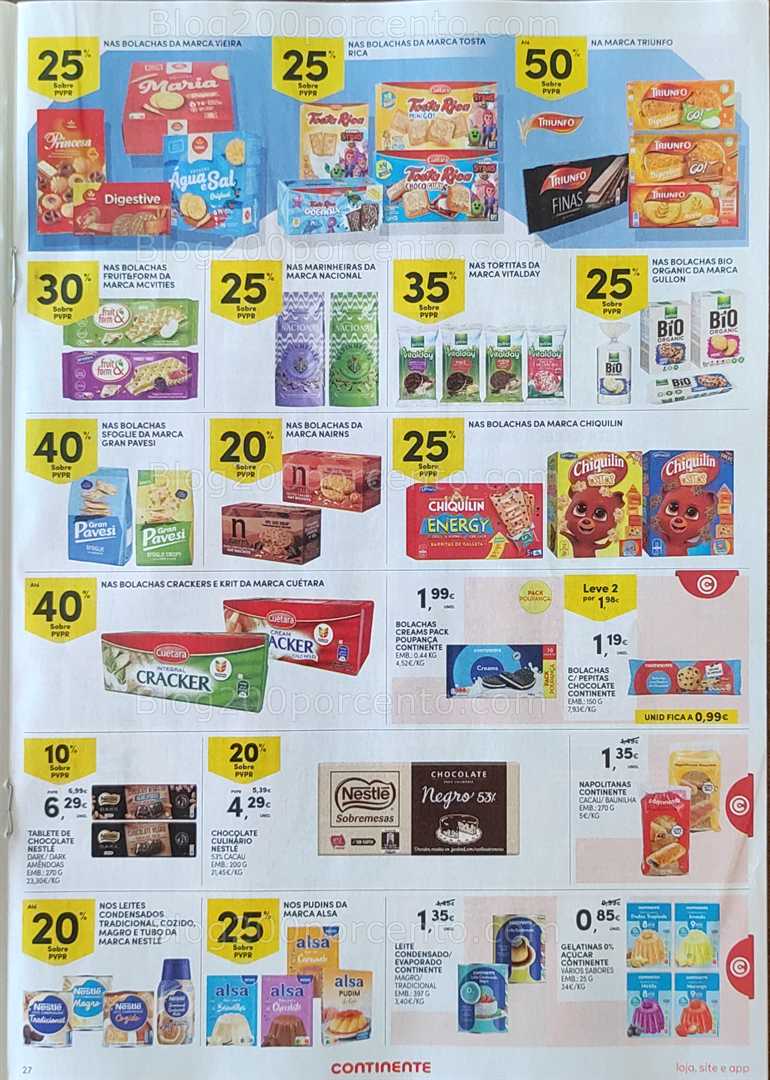 Antevisão Folheto CONTINENTE Promoções de 9 a 15 setembro