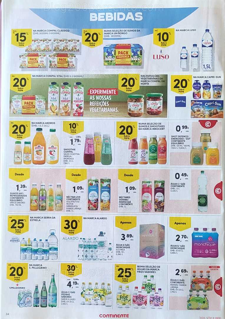 Antevisão Folheto CONTINENTE Promoções de 9 a 15 setembro