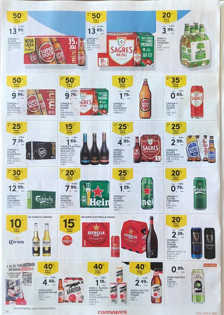 Antevisão Folheto CONTINENTE Promoções de 9 a 15 setembro