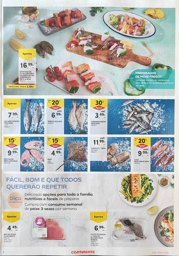 Antevisão Folheto CONTINENTE Promoções de 9 a 15 setembro