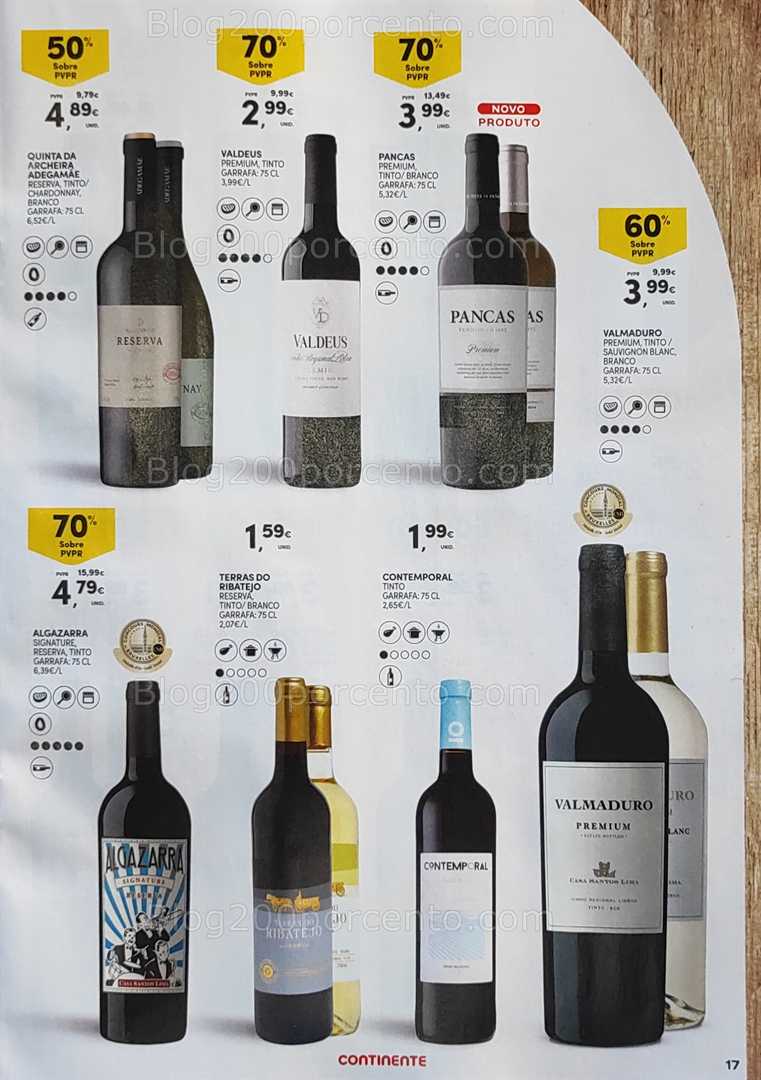 Antevisão Folheto CONTINENTE Feira Sabores Nacionais Promoções de 23 setembro a 12 outubro