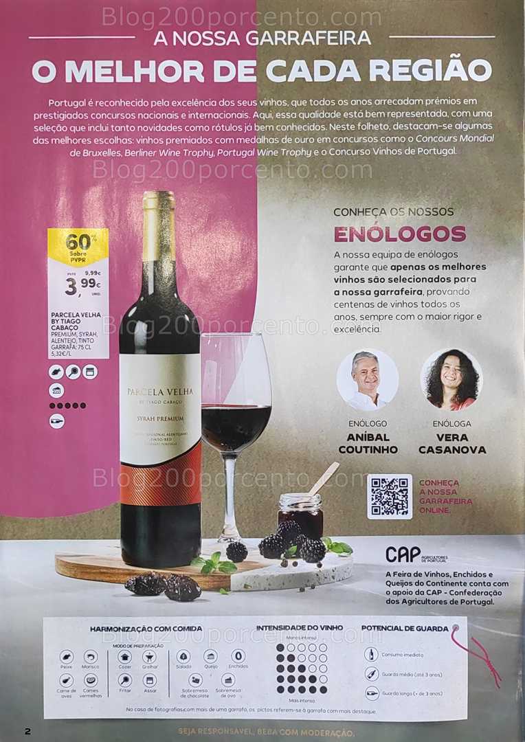 Antevisão Folheto CONTINENTE Feira Sabores Nacionais Promoções de 23 setembro a 12 outubro