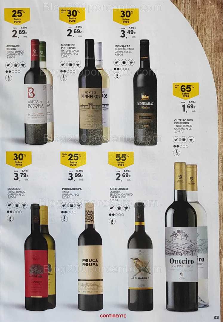 Antevisão Folheto CONTINENTE Feira Sabores Nacionais Promoções de 23 setembro a 12 outubro