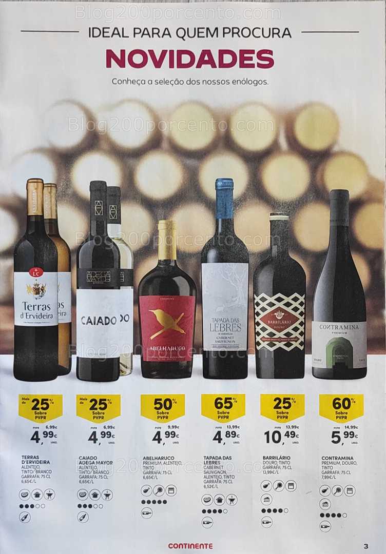 Antevisão Folheto CONTINENTE Feira Sabores Nacionais Promoções de 23 setembro a 12 outubro