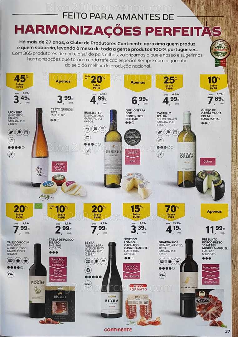 Antevisão Folheto CONTINENTE Feira Sabores Nacionais Promoções de 23 setembro a 12 outubro