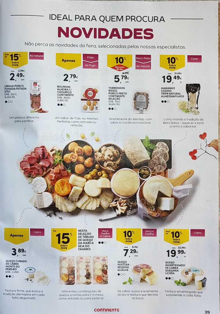 Antevisão Folheto CONTINENTE Feira Sabores Nacionais Promoções de 23 setembro a 12 outubro