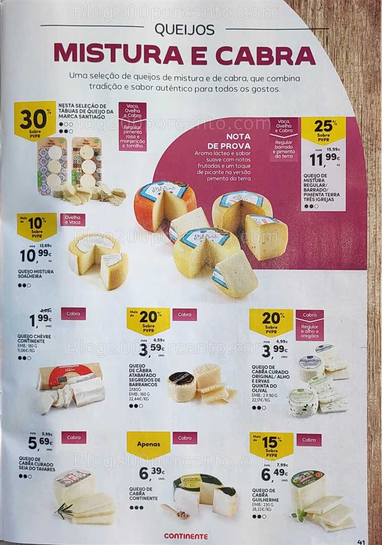 Antevisão Folheto CONTINENTE Feira Sabores Nacionais Promoções de 23 setembro a 12 outubro