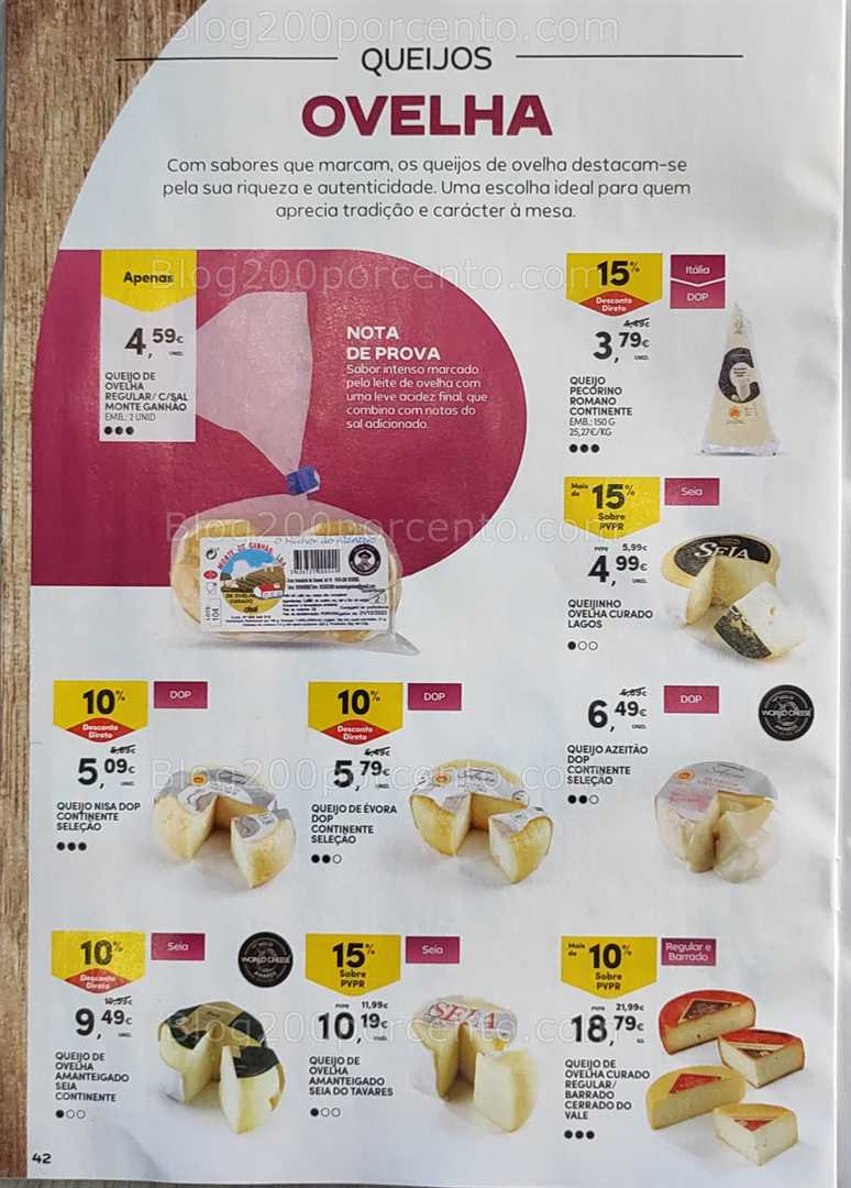 Antevisão Folheto CONTINENTE Feira Sabores Nacionais Promoções de 23 setembro a 12 outubro