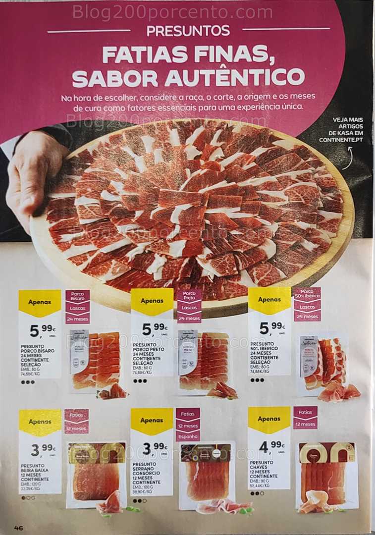 Antevisão Folheto CONTINENTE Feira Sabores Nacionais Promoções de 23 setembro a 12 outubro