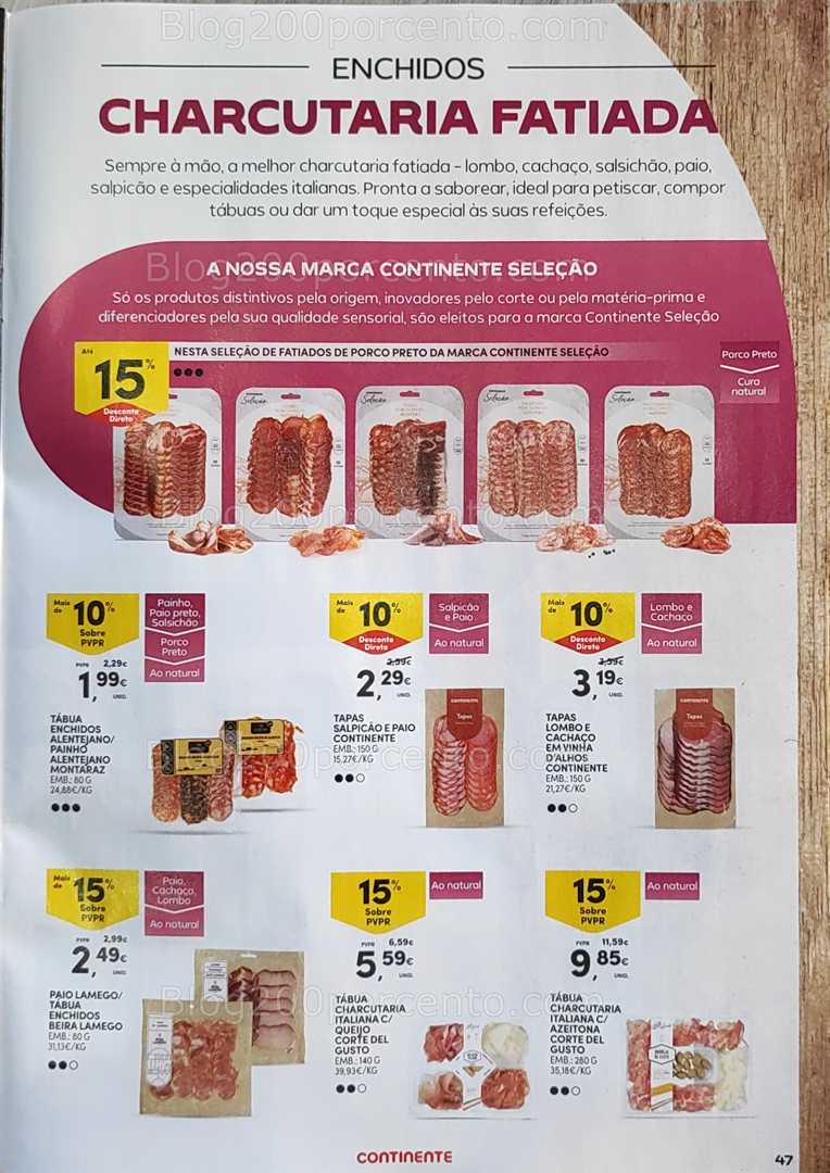 Antevisão Folheto CONTINENTE Feira Sabores Nacionais Promoções de 23 setembro a 12 outubro