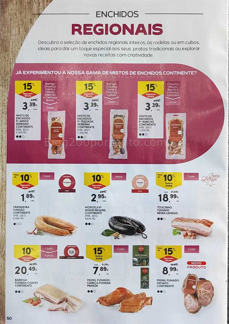 Antevisão Folheto CONTINENTE Feira Sabores Nacionais Promoções de 23 setembro a 12 outubro