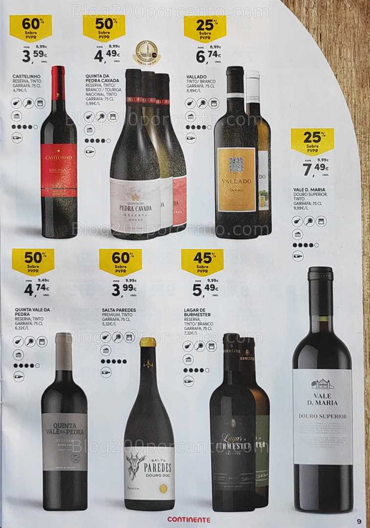 Antevisão Folheto CONTINENTE Feira Sabores Nacionais Promoções de 23 setembro a 12 outubro