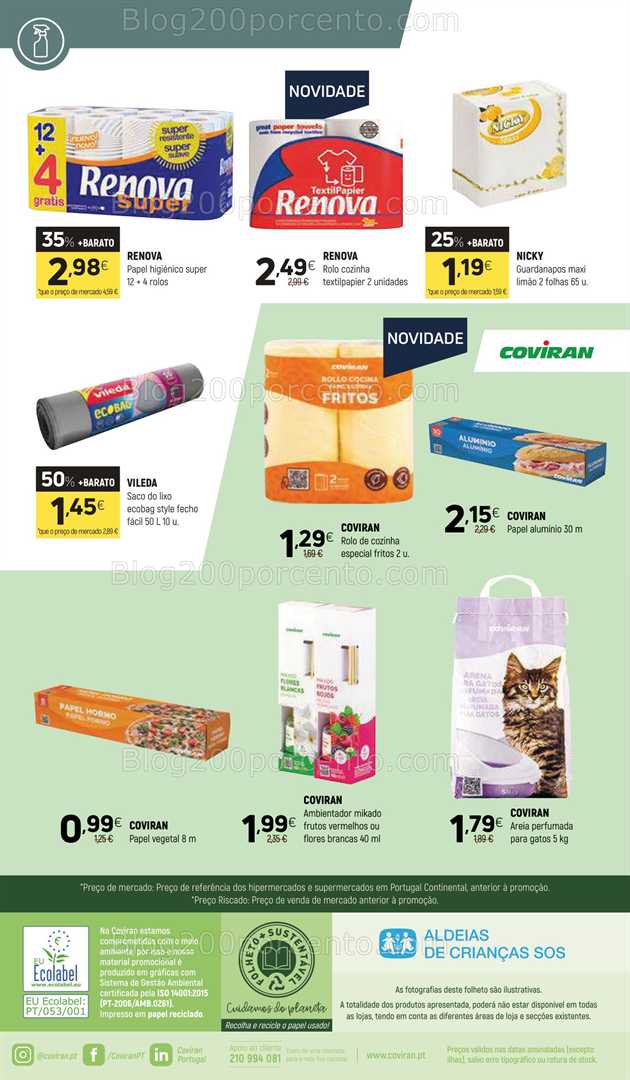 Antevisão Folheto COVIRAN Promoções de 23 setembro a 5 outubro