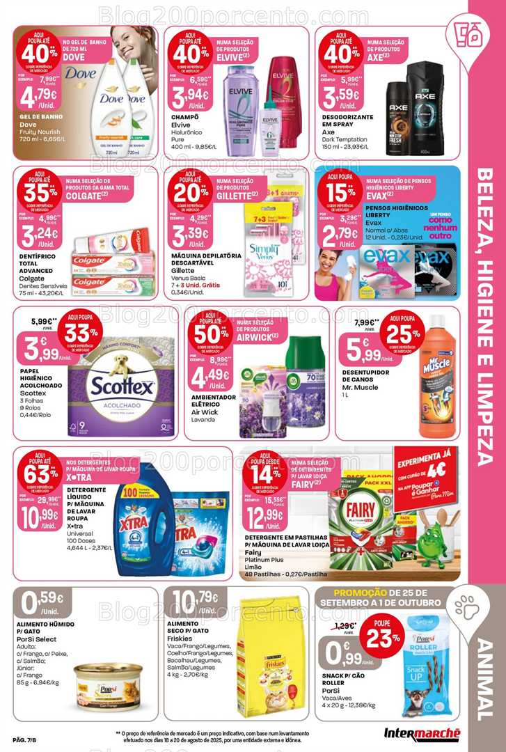 Antevisão Folheto INTERMARCHÉ Mini Promoções de 25 setembro a 1 outubro