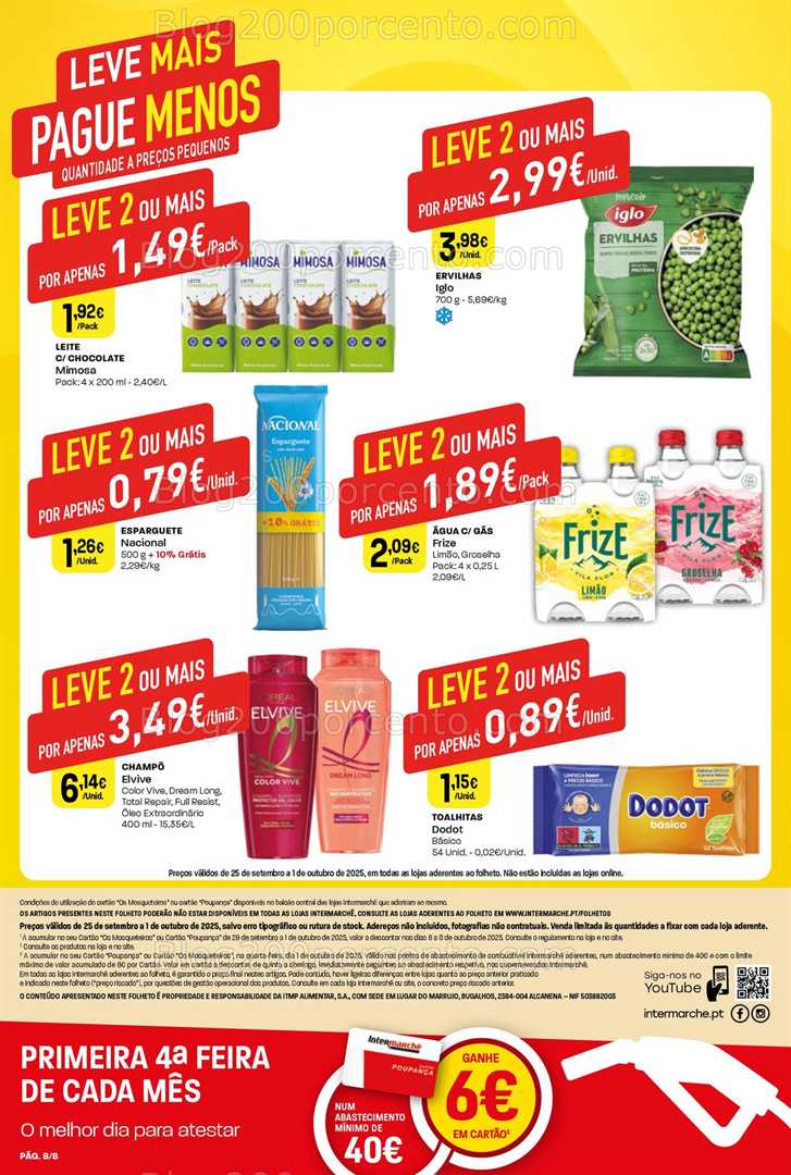 Antevisão Folheto INTERMARCHÉ Mini Promoções de 25 setembro a 1 outubro