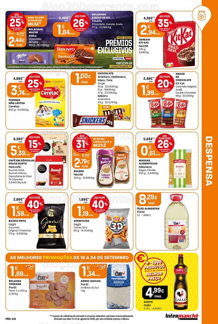 Antevisão Folheto INTERMARCHÉ Mini Promoções de 18 a 24 setembro