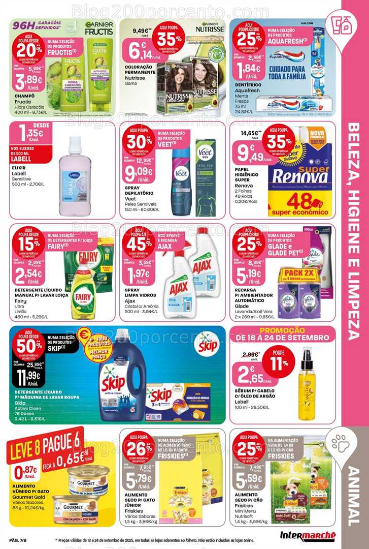 Antevisão Folheto INTERMARCHÉ Mini Promoções de 18 a 24 setembro